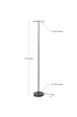 Floor Lamps| Brightech 63-in Classic Black Torchiere Floor Lamp - IB28326