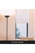 Floor Lamps| Brightech 66-in Classic Black Torchiere Floor Lamp - MA69341