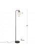 Floor Lamps| Brightech 66-in Oil Brushed Bronze Downbridge Floor Lamp - KW48760