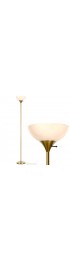 Floor Lamps| Brightech 72-in Antique Brass Torchiere Floor Lamp - GO00095