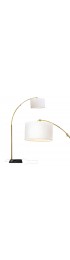 Floor Lamps| Brightech 76-in Antique Brass Arc Floor Lamp - DC40420