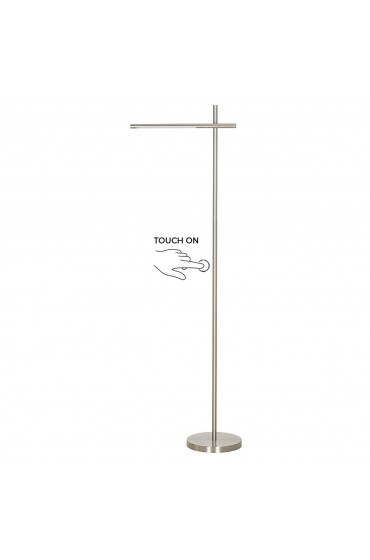 Floor Lamps| Catalina 55.5-in Brushed Nickel Floor Lamp - YD55645