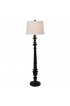 Floor Lamps| Decor Therapy Benjamin 59.5-in Satin Black Floor Lamp - AU84540