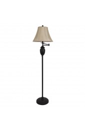 Floor Lamps| Decor Therapy Wellington 59-in Bronze Swing-arm Floor Lamp - TE45286