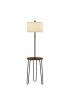 Floor Lamps| Hastings Home Lamps 59-in Dark Brown Woodgrain Tripod Floor Lamp - LB11327