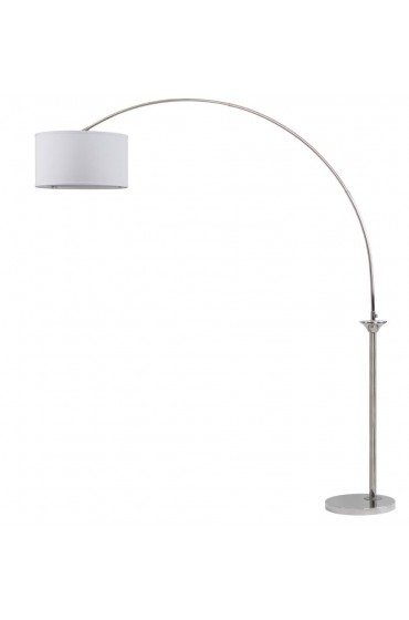 Floor Lamps| Safavieh Mira 84-in Shine Nickel Arc Floor Lamp - PF85080