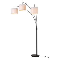 Floor Lamps| Spitzer 74.5-in Black Multi-head Floor Lamp - GW39341