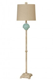 Floor Lamps| StyleCraft Home Collection Light Blue Floor Lamp - QK16499
