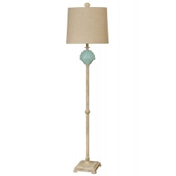 Floor Lamps| StyleCraft Home Collection Light Blue Floor Lamp - QK16499