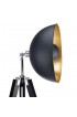Floor Lamps| Versanora Fascination 63-in Black/Gold Tripod Floor Lamp - DA59369