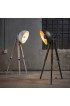 Floor Lamps| Versanora Fascination 63-in Black/Gold Tripod Floor Lamp - DA59369