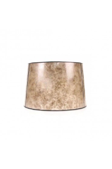 Lamp Shades| allen + roth 10-in x 15-in Blonde Mica Stone Drum Lamp Shade - CL70730