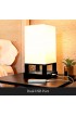 Table Lamps| Brightech Classic Black Uplight Table Lamp with Fabric Shade - AI97300
