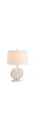 Table Lamps| JONATHAN  Y Traditional 24-in Antique Silver Rotary Socket Table Lamp with Linen Shade - UY45927