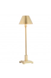Table Lamps| JONATHAN Y Transitional 26-in Brass Gold Rotary Socket Table Lamp with Metal Shade - RW59152