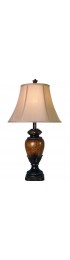 Table Lamps| StyleCraft Home Collection 28.5-in Brown Table Lamp with Fabric Shade - GY43860
