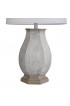 Table Lamps| StyleCraft Home Collection Basilica 30-in Basilica Sky 3-Way Table Lamp with Fabric Shade - ES19545