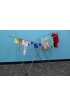 Clotheslines & Drying Racks| Sunbeam Folding Clothes Drying Rack with Zippered Laundry Bag - YA44824