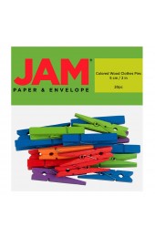 Clothespins| JAM Paper 20-Pack Wood Clothespins - GB51788