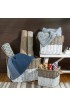 Laundry Hampers & Baskets| Glitzhome Wicker Hamper and Basket Set - XV41662