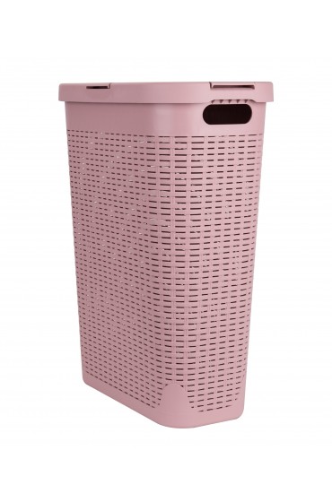 Laundry Hampers & Baskets| Mind Reader 40-Liter Plastic Laundry Hamper - BP81442