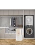 Laundry Hampers & Baskets| Mind Reader 93-Liter Canvas Laundry Cart - FN15128