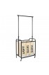 Laundry Hampers & Baskets| Oceanstar Metal Laundry Cart - JG58750