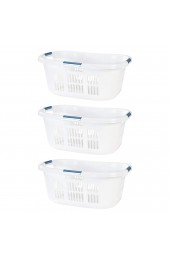 Laundry Hampers & Baskets| Rubbermaid 2.1-Bushel Plastic Laundry Basket - IS54446