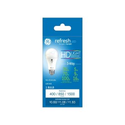 General Purpose LED Light Bulbs| GE Refresh 100-Watt EQ A21 Daylight 3-Way Bulb LED Light Bulb - PK15281