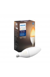 General Purpose LED Light Bulbs| Philips Hue 40-Watt EQ B11 Tunable White Dimmable Smart LED Light Bulb - PR22688