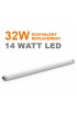 LED Tube Light Bulbs| Simply Conserve T8 linear 32-Watt EQ 48-in Daylight Linear Type A or Type B LED Tube Light Bulb (25-Pack) - LU68572