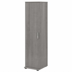 | Bush Business Furniture Universal Storage 15.6692-in W x 61.811-in H Wood Composite Platinum Gray Freestanding Utility Storage Cabinet - QA02820