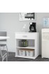 | Bush Business Furniture Universal Storage 28.3464-in W x 33.9763-in H Wood Composite White Freestanding Utility Storage Cabinet - RJ16389