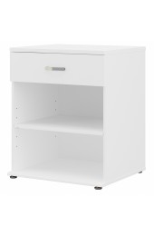 | Bush Business Furniture Universal Storage 28.3464-in W x 33.9763-in H Wood Composite White Freestanding Utility Storage Cabinet - RJ16389