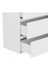 | FUFU&GAGA 6-Drawer Storage Chest 59-in W x 32.3-in H Wood Composite White Freestanding Utility Storage Cabinet - FO93557