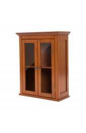 | Glitzhome 20-in W x 24-in H 2-Tier Door/Wall Mount Wood Cabinet Organizer - LT76881