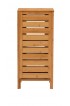 | Linon Bathroom Storage 13-in W x 28.5-in H Wood Composite Natural Bamboo Freestanding Utility Storage Cabinet - RD47696