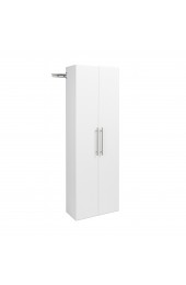 | Prepac HangUps 24-in W x 72-in H Wood Composite White Wall-mount Utility Storage Cabinet - UX58374