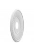 Ceiling Medallions & Rings| Ekena Millwork Berkshire Thermoformed 16-in W x 16-in L PVC Ceiling Medallion - OK60434