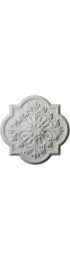 Ceiling Medallions & Rings| Ekena Millwork Bonetti 20-in W x 20-in L Primed Polyurethane Ceiling Medallion - IK35953