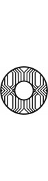 Ceiling Medallions & Rings| Ekena Millwork Empire 34-in W x 34-in L Black PVC Ceiling Medallion - JJ96827