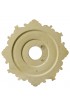 Ceiling Medallions & Rings| Ekena Millwork Riley 18-in W x 18-in L Primed Polyurethane Ceiling Medallion - VC59366