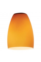 Light Shades| Access Lighting Sherry Glass 6-in x 4.5-in Amber Pendant Light Shade - HR81254