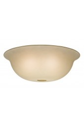 Light Shades| Casablanca 4.375-in x 12.75-in Bowl Tea Stain Tinted Glass Ceiling Fan Light Shade - CM87715