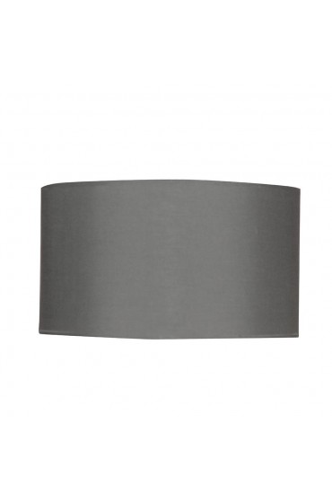 Light Shades| Design House Eastport 11-in x 20-in Drum Gray Pendant Light Shade with Threaded Uno fitter - IC69830