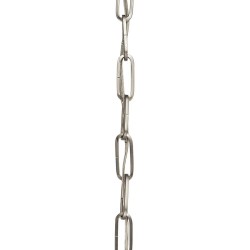Lighting Chains| Kichler 3-ft Polished Nickel Lighting Chain - JZ60901