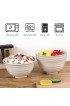 12pcs Wheat Straw Dinnerware Sets Unbreakable Microwave Safe Lightweight Bowls Cups Plates Set-Reusable Dishwasher Safe