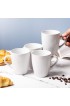 BTaT- White Coffee Mugs Set of 4 12oz Coffee Mug Set Christmas Coffee Mugs Hot Chocolate Mugs Ceramic Mugs Large Mugs for Coffee Set of Mugs Hot Cocoa Mugs Mug Sets Coffee Mug Ceramic Set