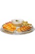 Extra Large 12 6 in 1 Cake Stand with Dome Lid Multifunctional Serving Platter and Cake Plate Salad Bowl Veggie Platter Punch Bowl Desert Platter Chips & Dip BPA Free