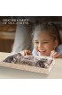 Hammont Wooden Nested Serving Trays Five Piece Set of Rectangular Shape Wood Trays for Crafts with Cut Out Handles | Kitchen Nesting Trays for Serving Pastries Snacks Mini Bars Chocolate